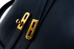 Vintage Hermes Kelly 38 Depeches Dark Navy Briefcase - Image 2