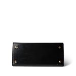 Vintage Mini Kelly 20 Black Box Calfskin Gold Plated - Image 5