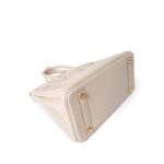 Birkin 25 Craie Togo Gold Plated Z Stamp - Image 8
