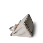 Birkin 25 Gris Perle Togo Gold Plated B Stamp - Image 10