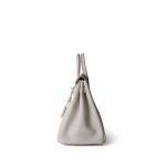 Birkin 25 Gris Perle Togo Gold Plated B Stamp - Image 9