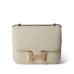 Constance 18 Nata Epsom Gold Plated B Stamp