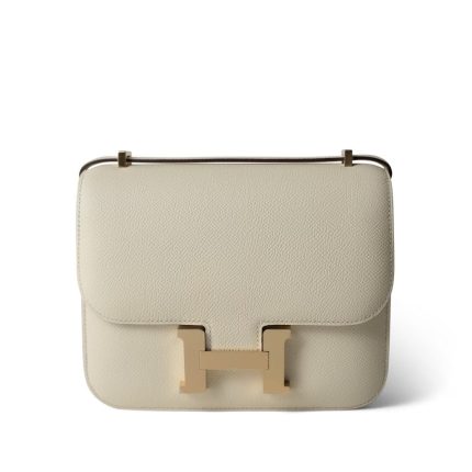 Constance 18 Nata Epsom Gold Plated B Stamp