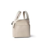 Picotin Cargo 18 Nata Swift and Toile Canvas Palladium  Hardware Z Stamp - Image 4