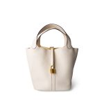 Picotin 22 Nata Taurillon Clemence Gold Plated Z Stamp - Image 5