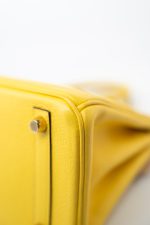 Birkin 25 Jaune de Naples Veau Taurillon Novillo Leather Gold Plated Hardware D Stamp - Image 10