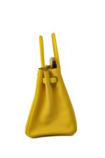Birkin 25 Jaune de Naples Veau Taurillon Novillo Leather Gold Plated Hardware D Stamp - Image 3