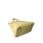 Birkin 25 Jaune Poussin Togo Palladium Plated Z Stamp - Image 9