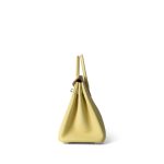 Birkin 25 Jaune Poussin Togo Palladium Plated Z Stamp - Image 2