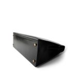 Kelly Sellier 32 Black Box Calfskin Gold Plated (R) Stamp - Image 7