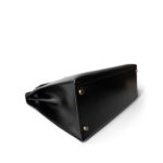 Kelly Sellier 32 Black Box Calfskin Gold Plated (R) Stamp - Image 4
