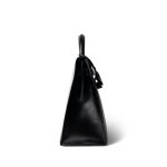 Kelly Sellier 32 Black Box Calfskin Gold Plated (R) Stamp - Image 3