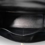 Kelly Sellier 32 Black Box Calfskin Gold Plated (U) Stamp - Image 9