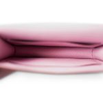 Constance Slim Wallet Mauve Sylvestre Palladium Plated U Stamp - Image 11