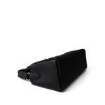 Kelly Messenger Bag Noir / Black Togo Palladium Plated B Stamp Large - Image 10