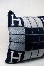 Hermes Wool Cashmere Avalon III Pillow PM Ecru Caban - Image 2