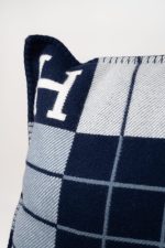 Hermes Wool Cashmere Avalon III Pillow PM Ecru Caban - Image 3