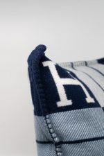 Hermes Wool Cashmere Avalon III Pillow PM Ecru Caban - Image 8