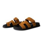 Chypre Sandals Black Naturel Gold Suede (Size 36) - Image 3