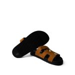 Chypre Gold Suede Sandals (Size 37 / 7 US) - Image 4