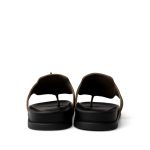 Suede Goatskin Empire Sandals Vert Toundra (size 8.5) - Image 6