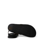 Suede Goatskin Empire Sandals Vert Toundra (size 8.5) - Image 4