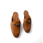 Gold Oz Mule Sandals w/ Palladium Plated Hardware