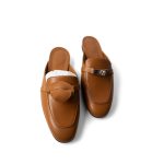 Gold Oz Mule Sandals w/ Palladium Plated Hardware - Image 6