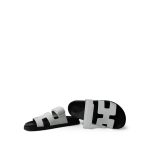 White Chypre Sandals 38.5 / 7.5 US - Image 7