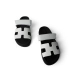White Chypre Sandals 38.5 / 7.5 US