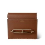Roulis Slim Wallet / Belt Bag Gold Evercolor Gold Plated B Stamp - Image 3