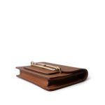 Roulis Slim Wallet / Belt Bag Gold Evercolor Gold Plated B Stamp - Image 8