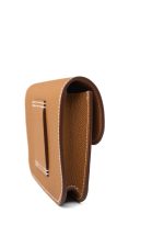 Hermès Gold Veau Epsom Constance Slim Wallet - Image 4