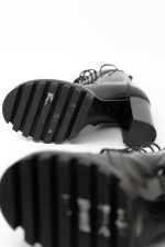 Louis Vuitton Patent Calfskin Monogram Star Trail Ankle Boots Black - Image 14