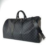 Louis Vuitton Keepall 55 Bandouliere in Damier Graphite Canvas - Image 4