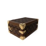 Louis Vuitton Monogram Coated Canvas Petite Valise Top Handle Trunk Bag - Image 4