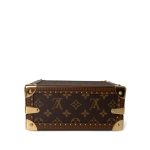 Louis Vuitton Monogram Coated Canvas Petite Valise Top Handle Trunk Bag - Image 6