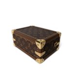 Louis Vuitton Monogram Coated Canvas Petite Valise Top Handle Trunk Bag - Image 14