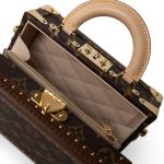 Louis Vuitton Monogram Coated Canvas Petite Valise Top Handle Trunk Bag - Image 15