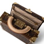 Louis Vuitton Monogram Coated Canvas Petite Valise Top Handle Trunk Bag - Image 16