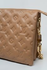 Louis Vuitton Monogram Coussin PM Camel Lambskin Embossed - Image 13