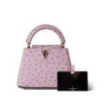 Louis Vuitton Capucines Nano Exotic Ostrich Pink - Image 10