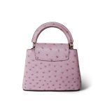 Louis Vuitton Capucines Nano Exotic Ostrich Pink - Image 4
