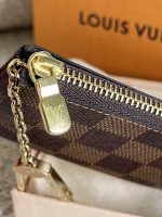 Louis Vuitton  Damier Ebene Zipped Coin Purse - Image 6