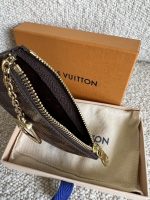 Louis Vuitton  Damier Ebene Zipped Coin Purse - Image 5