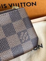 Louis Vuitton  Damier Ebene Zipped Coin Purse - Image 7