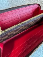 Louis Vuitton Clemence Damier Ebene Zipped Wallet - Image 3
