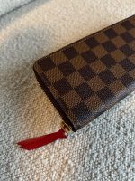 Louis Vuitton Clemence Damier Ebene Zipped Wallet - Image 2