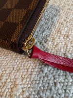Louis Vuitton Clemence Damier Ebene Zipped Wallet - Image 8