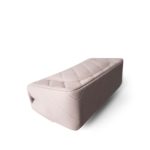 21B Lilac Lambskin Quilted Mini Rectangular Flap Silver Hardware - Image 10